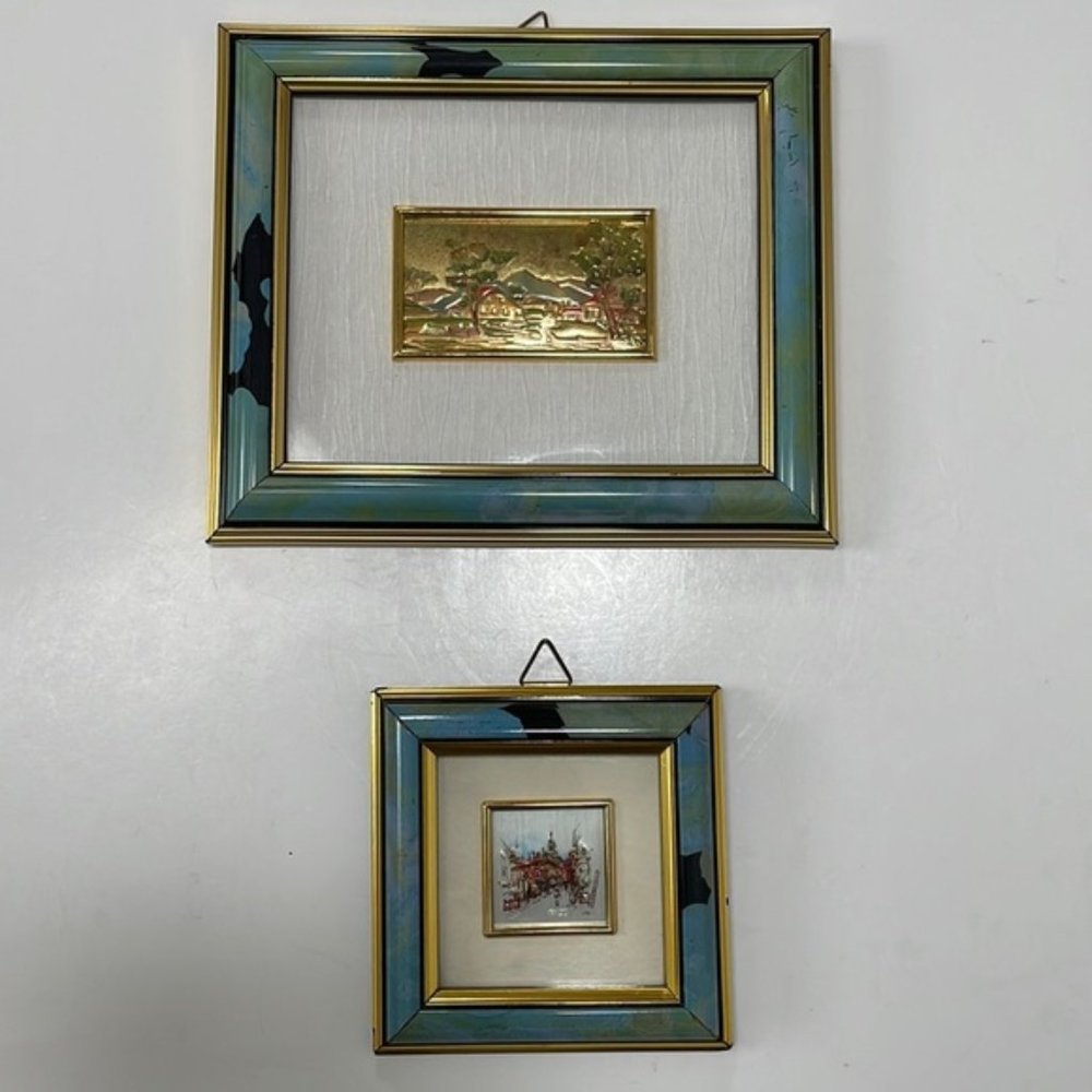 CHROMOLITHOGRAPHY Framed Pictures 2 Pictures